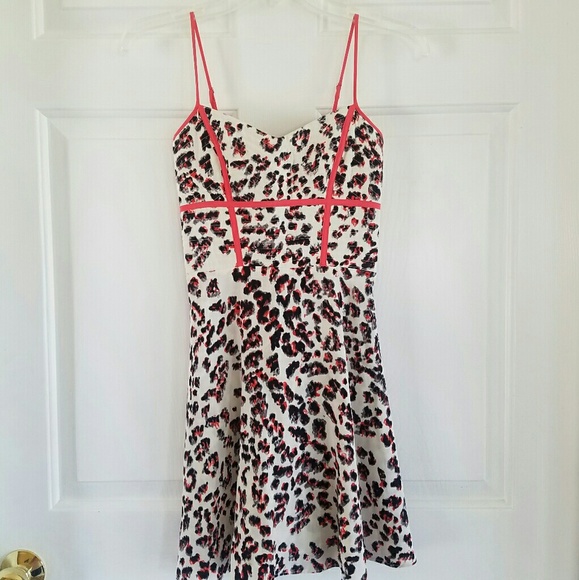 Parker Dresses & Skirts - Parker/ leopard silk Roland dress